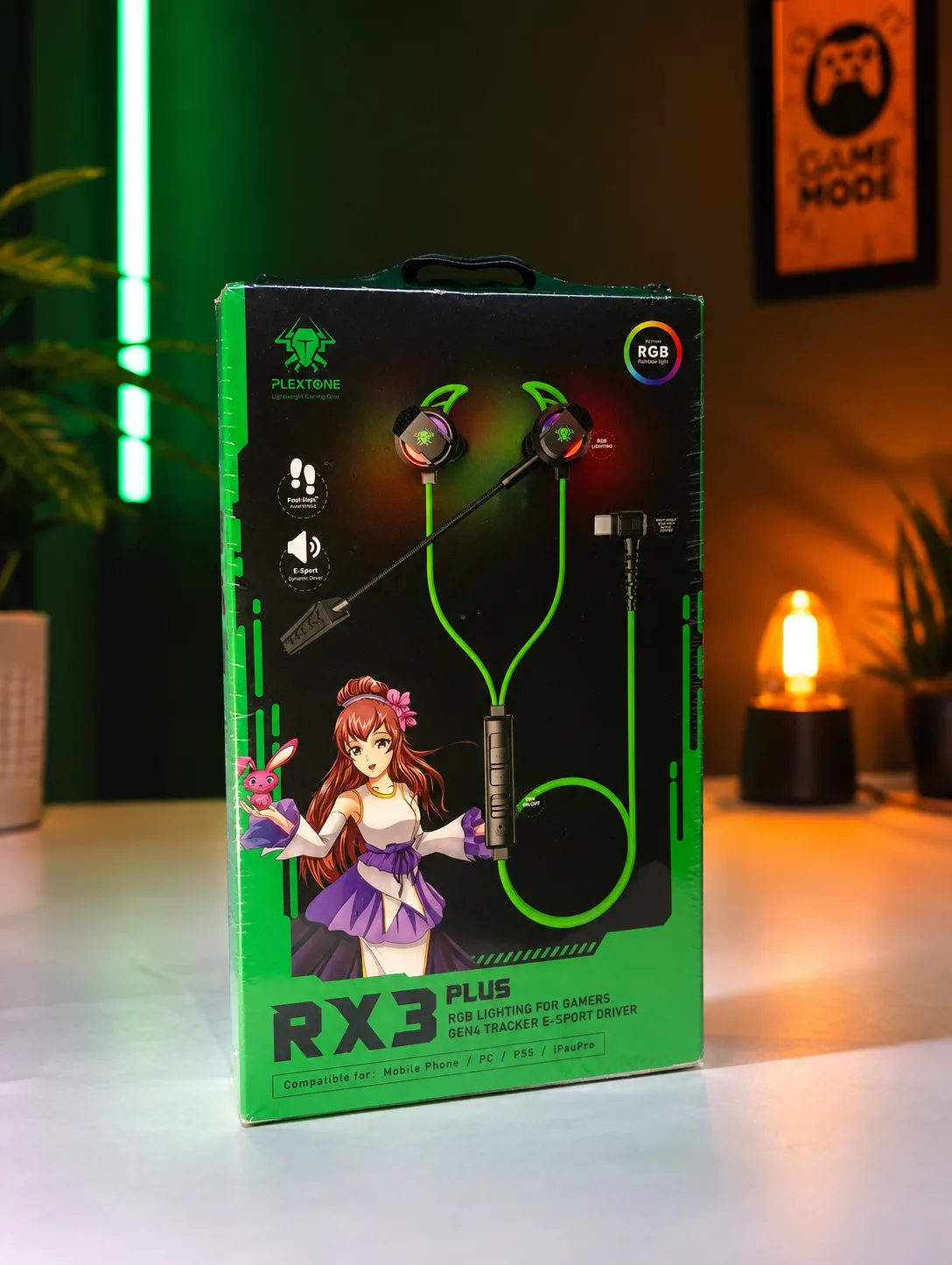RX3 PLUS Type-C Wired Gaming Earphone