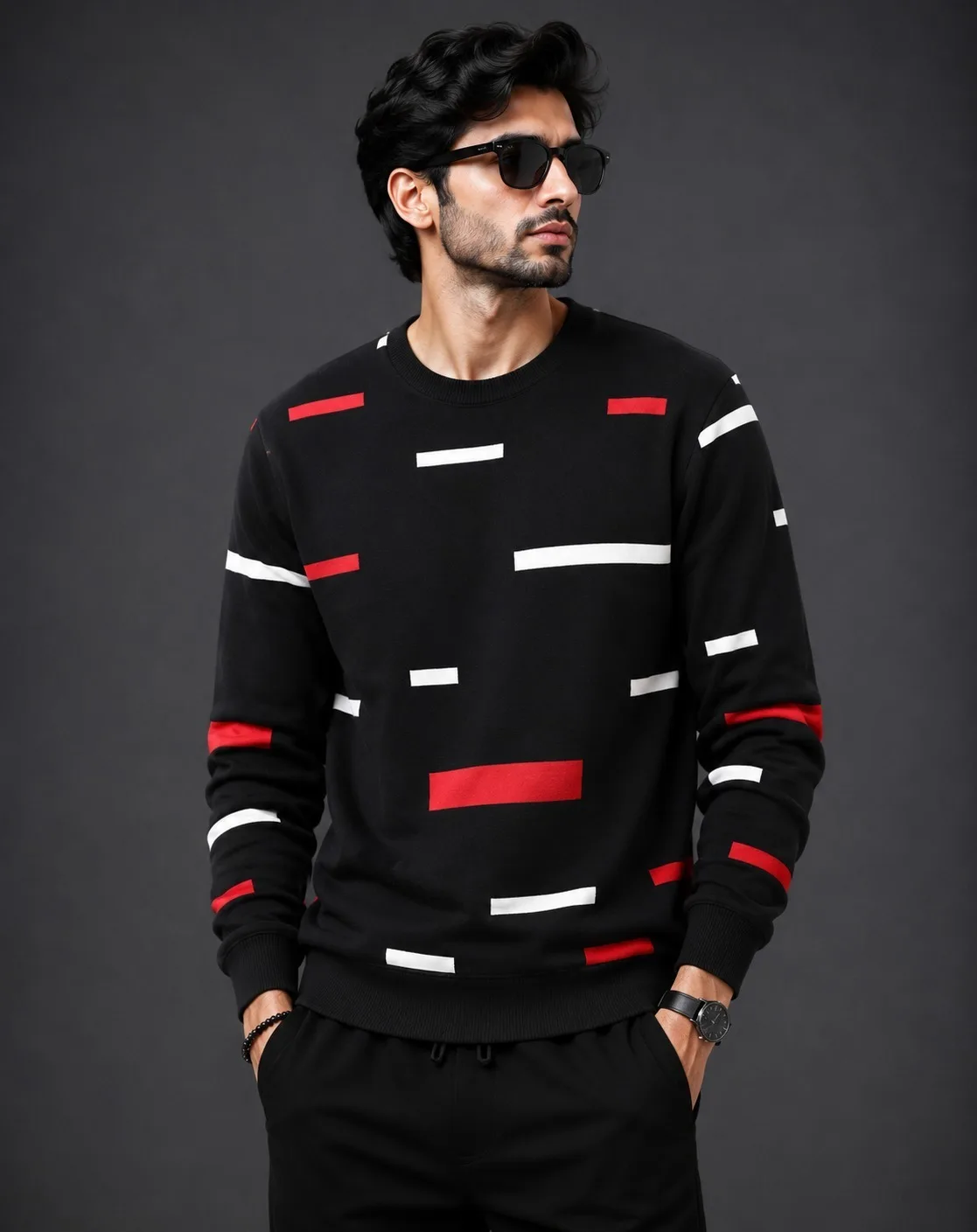 Men's Premium Cotton Full Sleeve T-Shirt 13