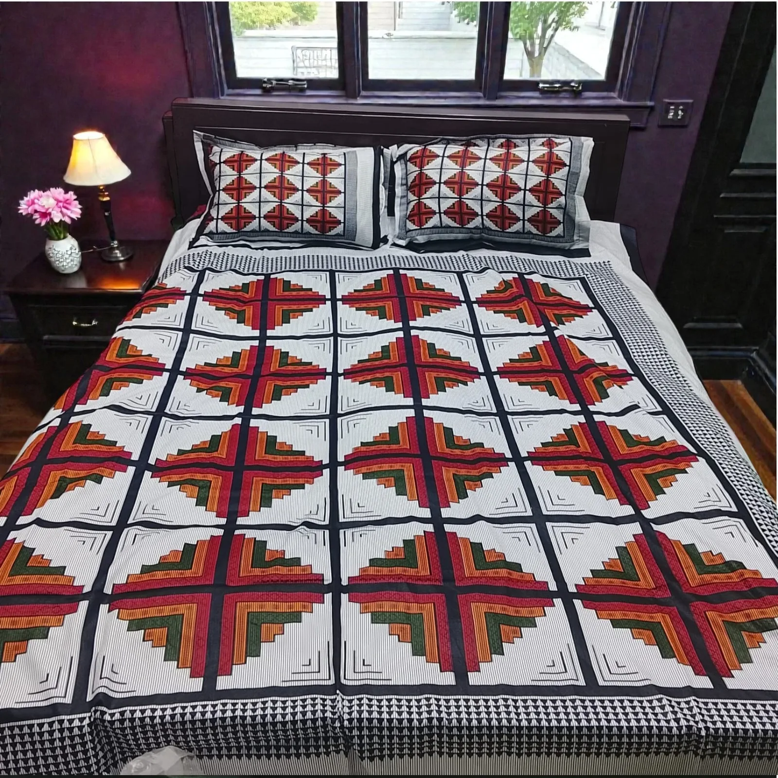 Panel Cotton Bed Sheet (16)