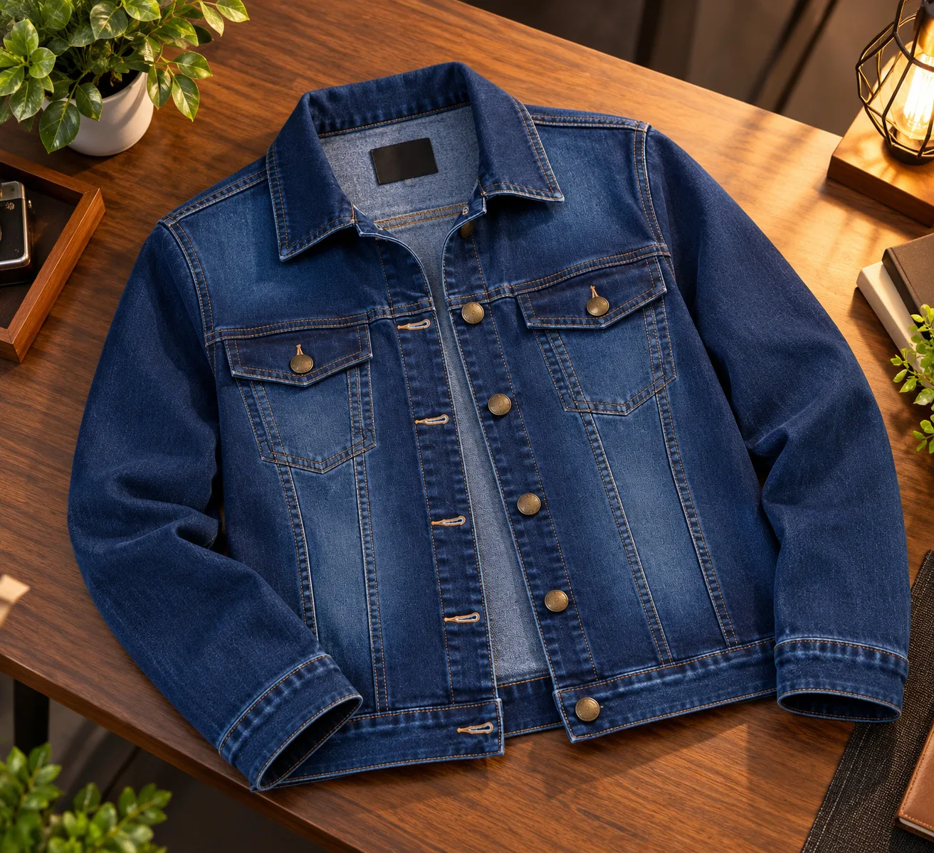Stylish Premium Ladies Denim Jacket 10 Oz Denim
