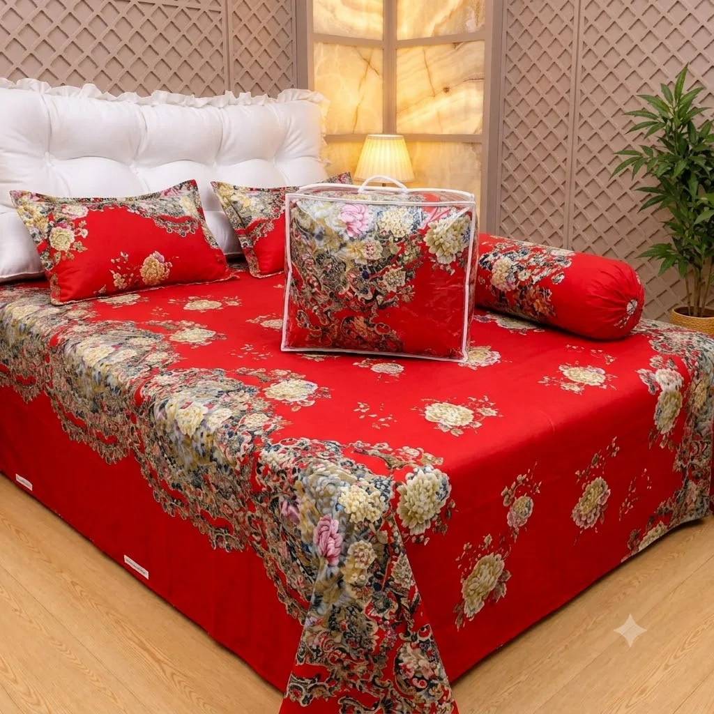 5 Pieces Premium Comforter Set (19)