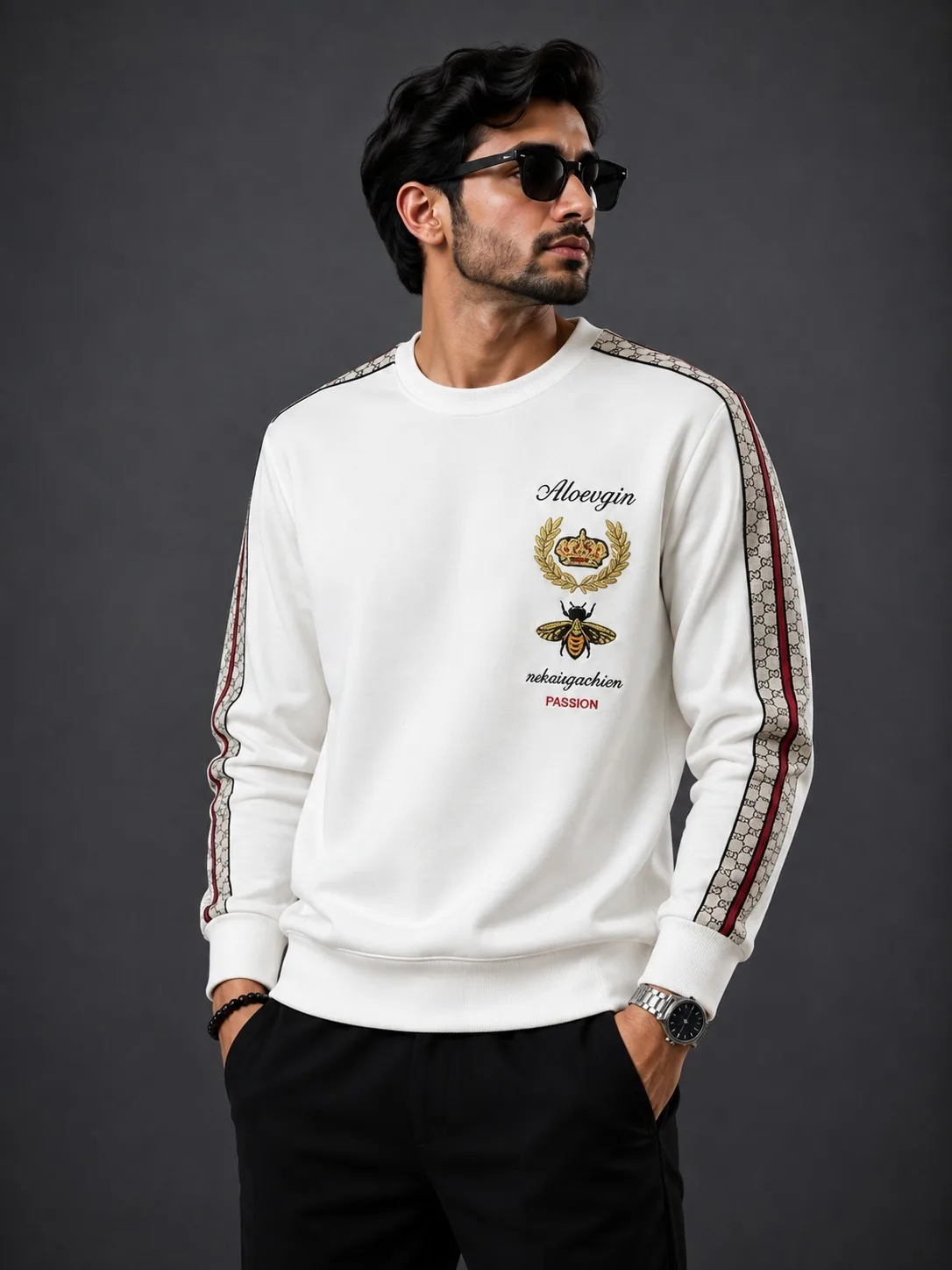 Men's Premium Cotton Full Sleeve T-Shirt 7