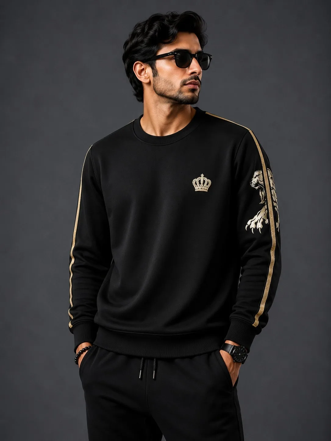 Men's Premium Cotton Full Sleeve T-Shirt 11