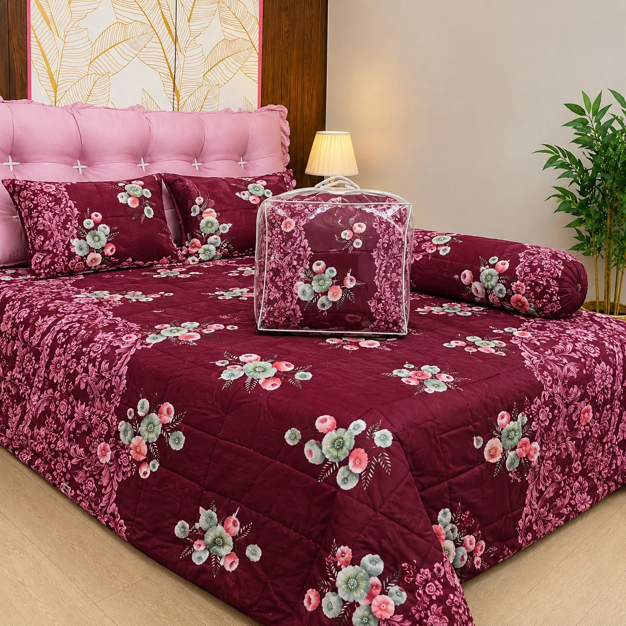 5 Pieces Premium Comforter Set (30)