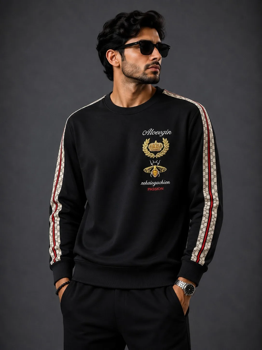 Men's Premium Cotton Full Sleeve T-Shirt 10