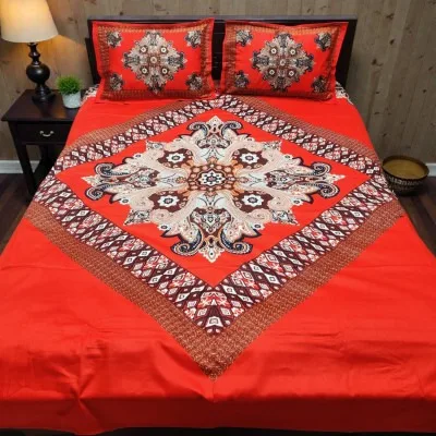 Panel Cotton Bed Sheet