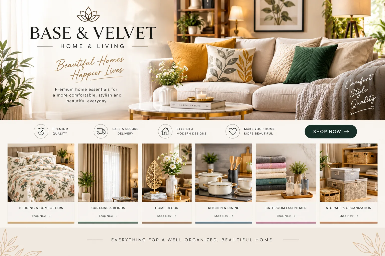 (B&V) PREMIUM HOME & LIVING