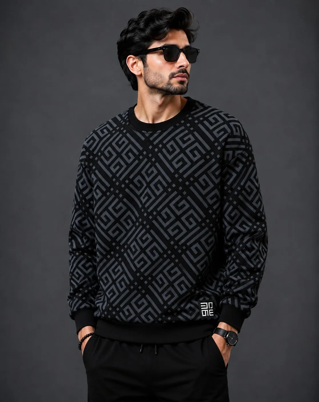 Men's Premium Cotton Full Sleeve T-Shirt