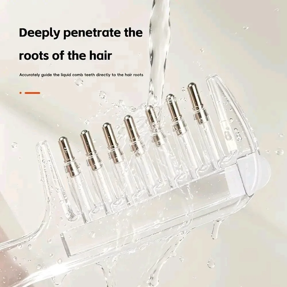 Hair Oil Massage Comb â Built-in Oil Dispenser Scalp Massager