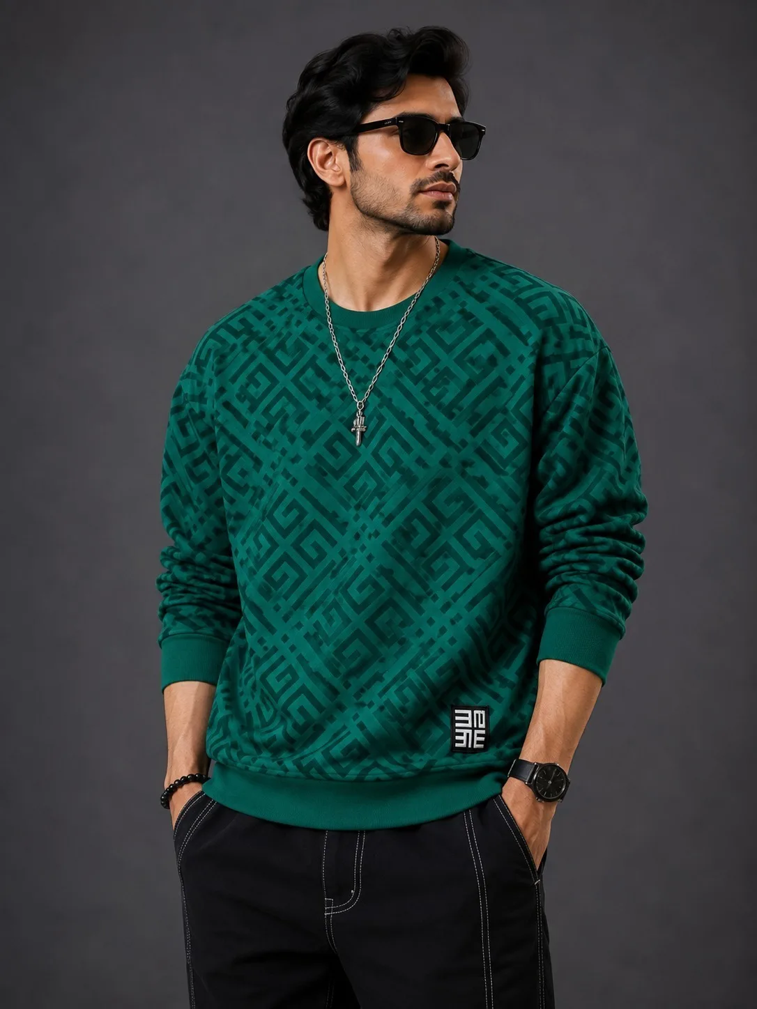 Men's Premium Cotton Full Sleeve T-Shirt 6