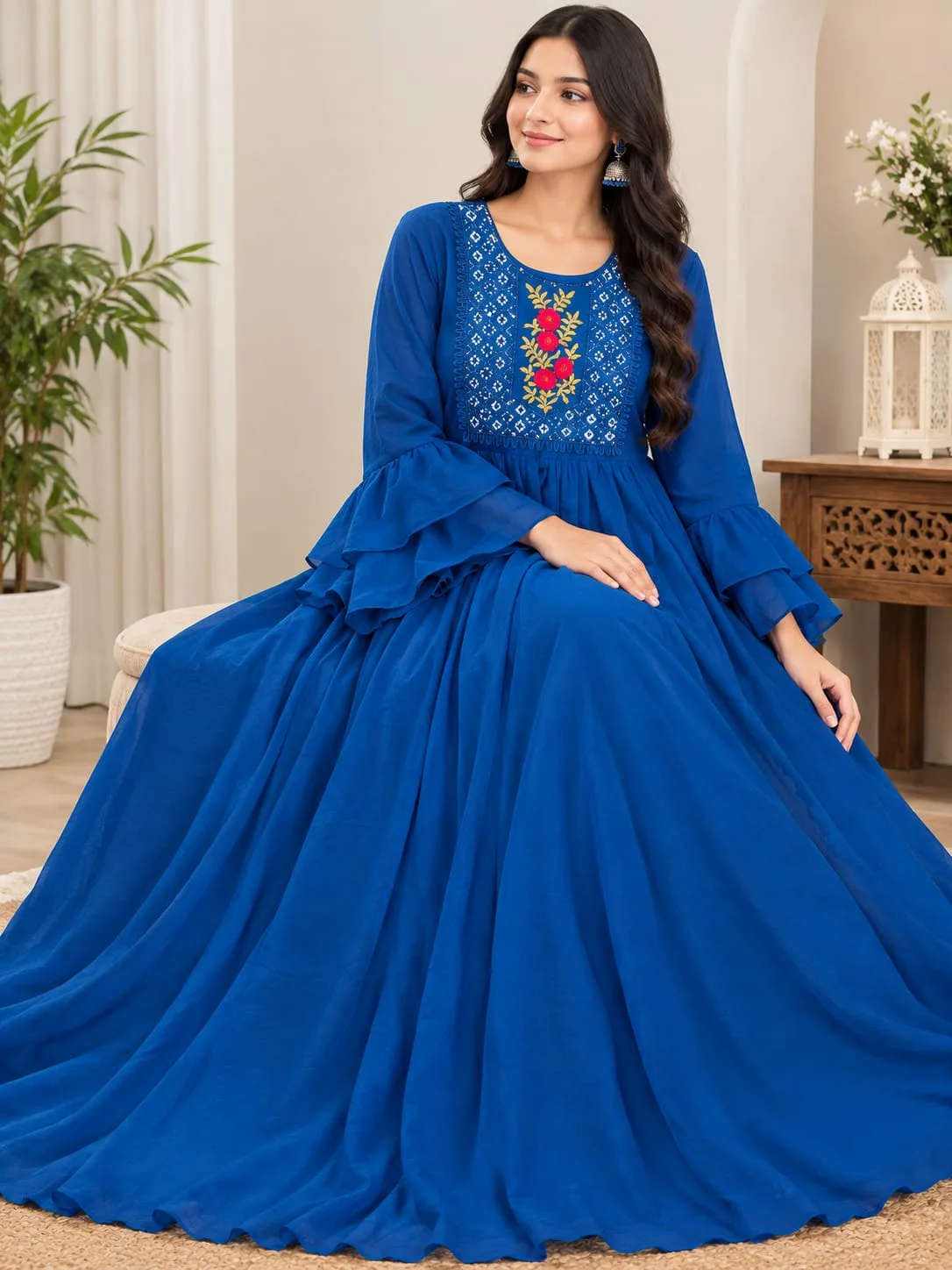 Premium Sequence Gown One Piece for Women