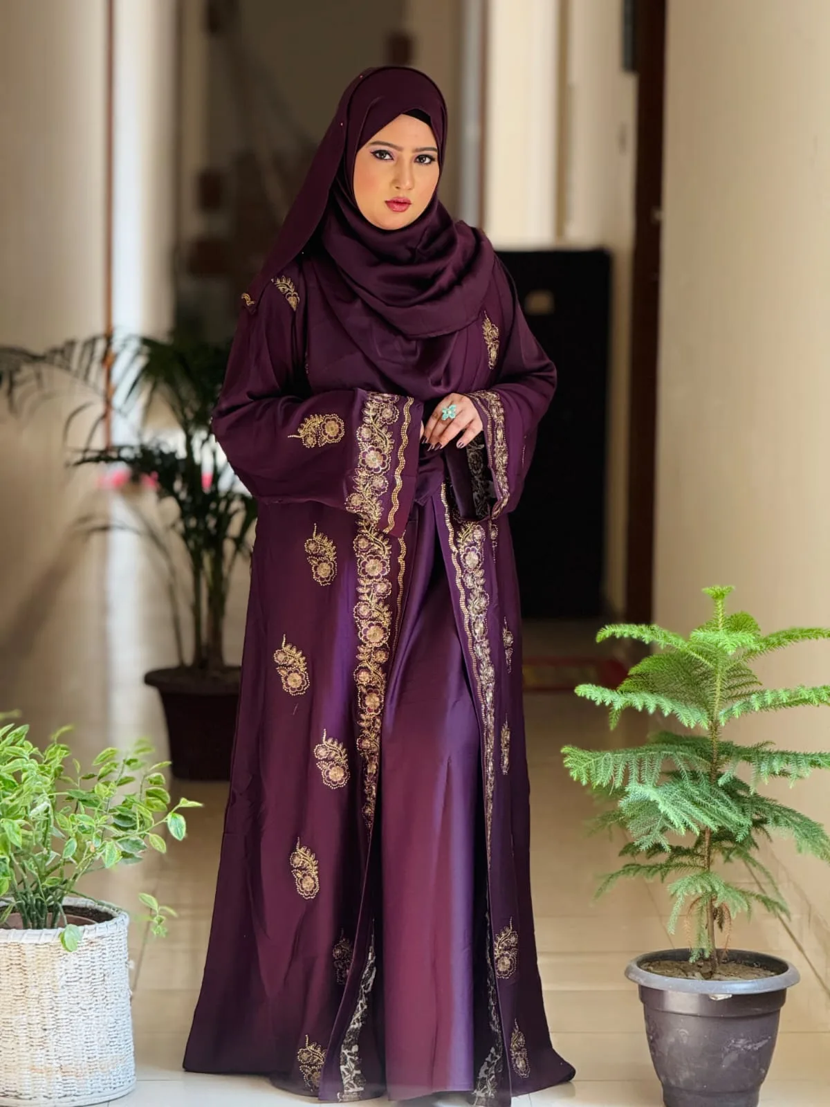(B&V)Premium Koti Borka with Hijab
