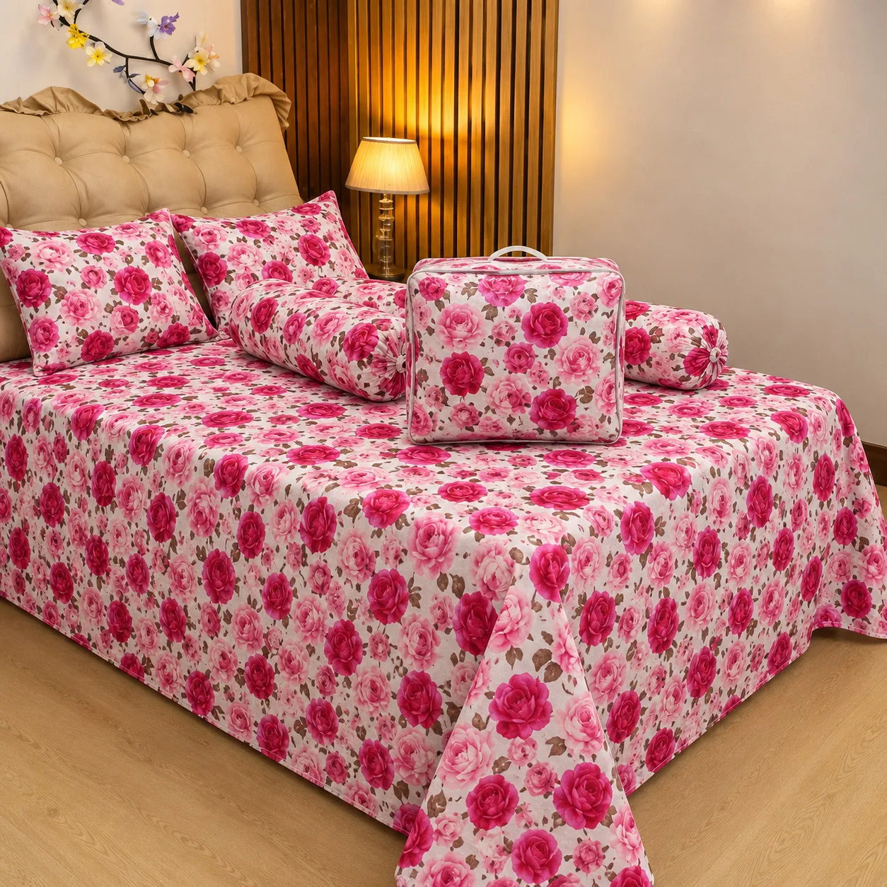 5 Pieces Premium Comforter Set (5)