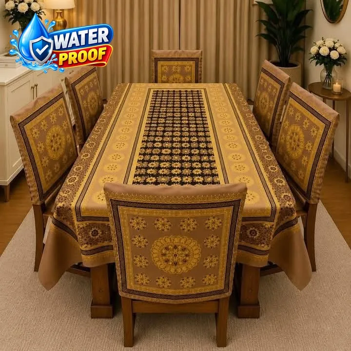 Waterproof 3D Dining Cover Set (2)