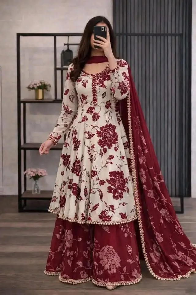 Golap Gown Three Piece – Premium Cotton Printed Collection