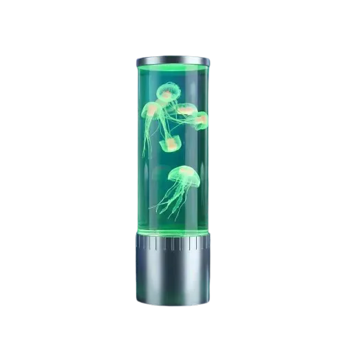 Jellyfish Lamp – Mesmerizing Aquarium Effect with 17-Color LED