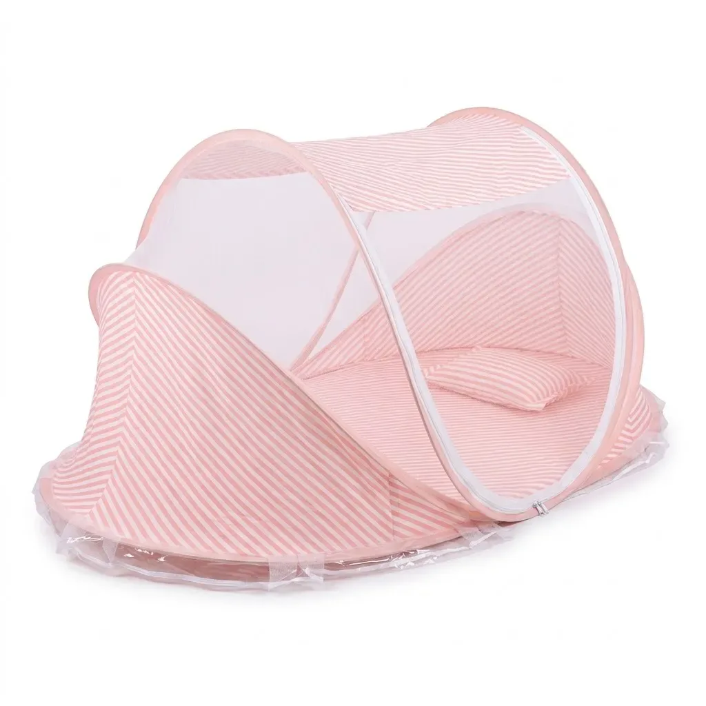 Foldable Baby Bed Mosquito Net – শিশুর আরামদায়ক ও নিরাপদ বিশ্রামের জন্য