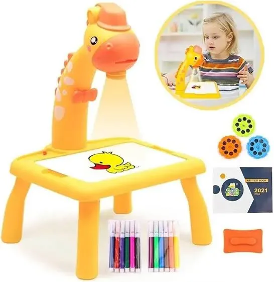 LED Projector Children Learning Desk – খেলতে খেলতে আঁকা ও শেখার মজার উপায়