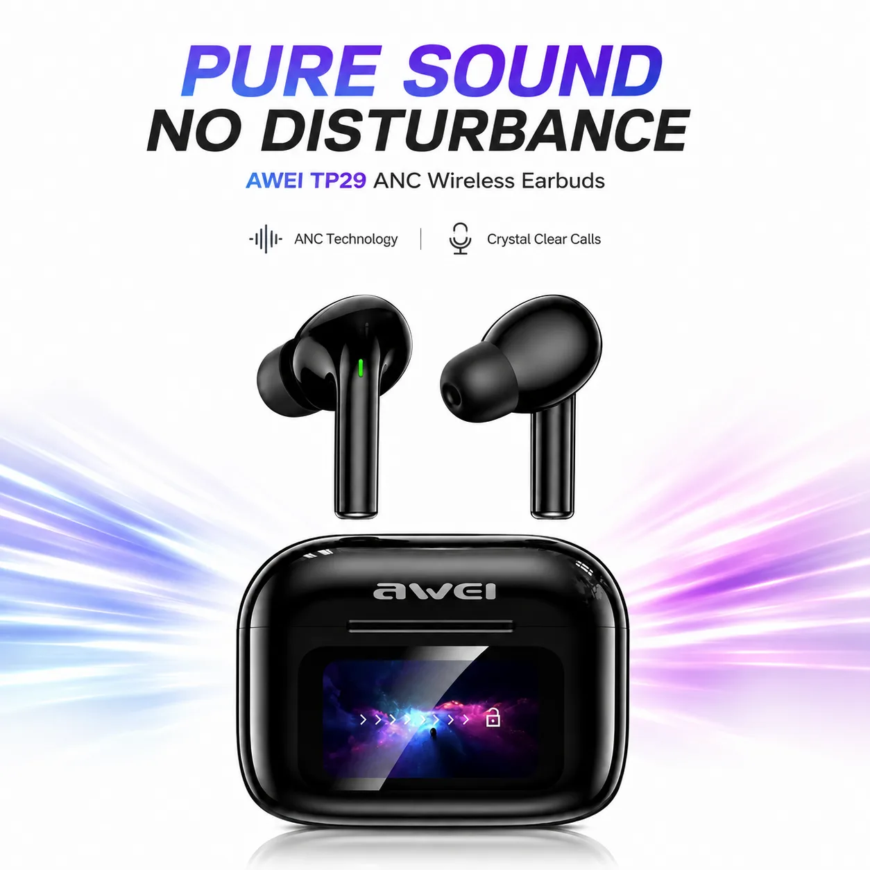 Awei TP29ANC AI Translation & ANC Wireless Earbuds