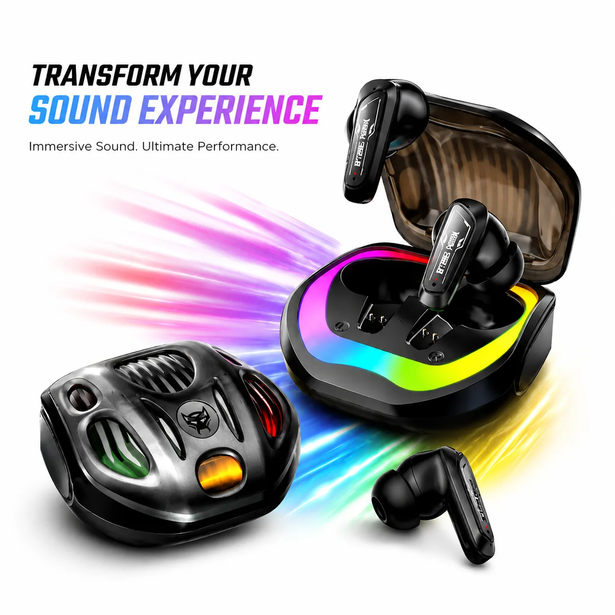 RECRSI RE-HG24 ANC & ENC Gaming Earbuds